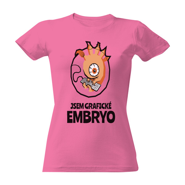 Jsem grafické embryo dámské
