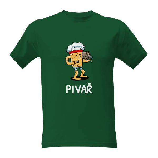 Tričko s potiskem Pivař 2