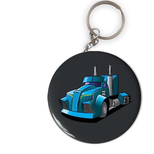 Přívěšek s otvírákem s potiskem Kamioňák